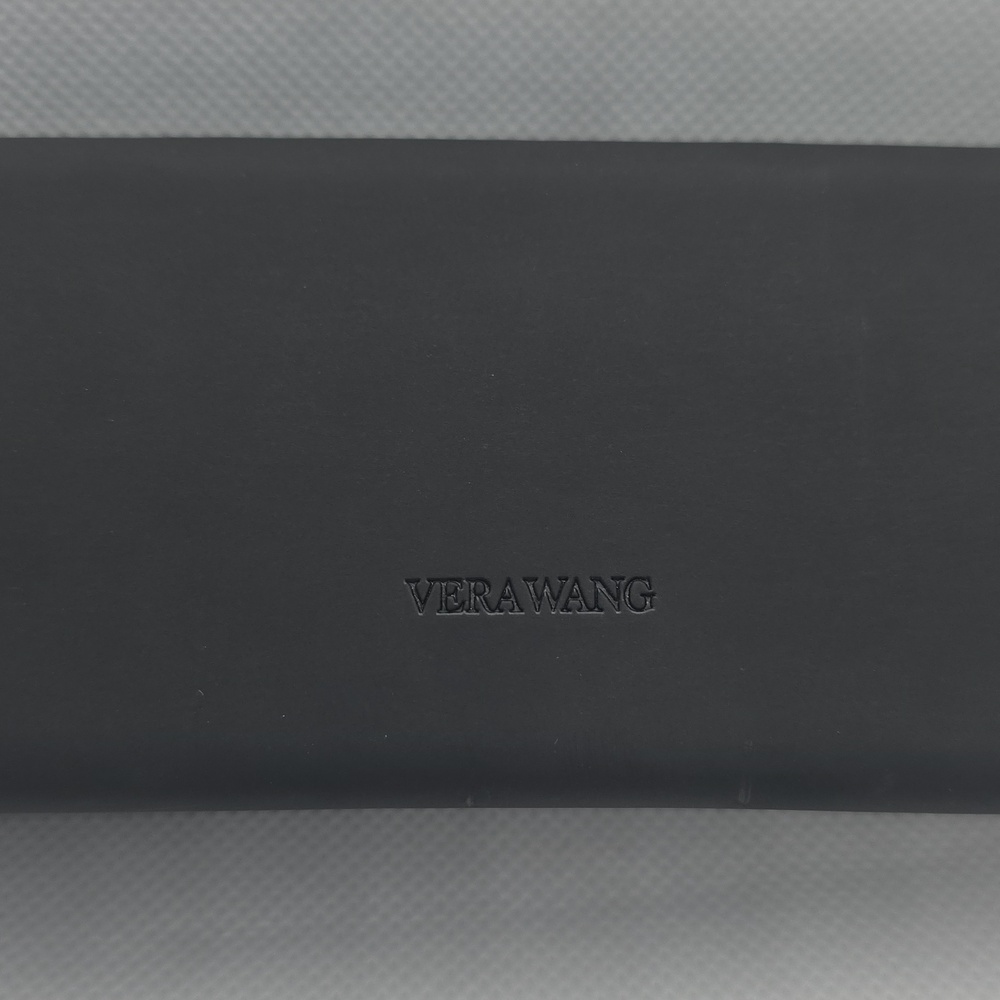 Vera Wang Black Ablong Semi Hard Eyeglass Case (Case Only)